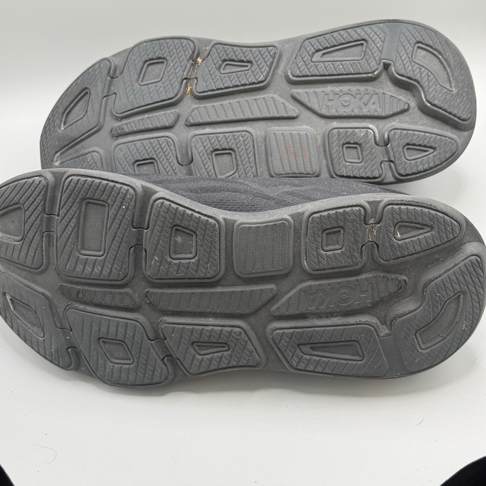 Hoka One One Bondi 9 Shoes Mens Size 12.5 4E WIDE Triple Black thumbnail 7