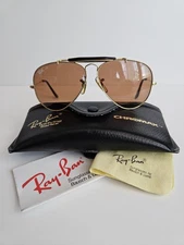 Vintage Rare Ray-Ban W1663 Chromax Outdoorsman Sunglasses w/RayBan L.A lenses
