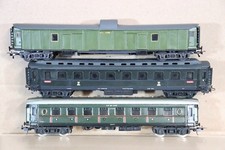 POCHER LIMA JOUEF REPAINTED RAKE of 3 NS ROYAL 1st 2nd EXPRESS BAGGAGE COACH on