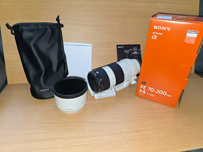 Sony FE SEL70200G 70-200mm F4 G OSS Zoomobjektiv E-Mount