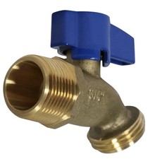 5 Pieces: 3/4 inch MPT x 3/4 inch GHT Hose Bibbs, 1/4 inch Turn, 5-2-1 5XX