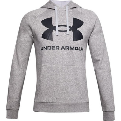 Under Armour Rival Hoodie Herren Grau Größe UK Large (RefX32)