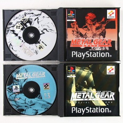 Sony Playstation 1 PS1 PAL OVP  Metal Gear Solid + Special Missions Sehr Gut