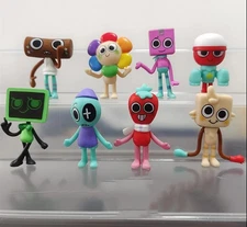 8pcs/Set Dandy's World Dolls Horror Game Action Figure PVC Model Toy BEST GIFT