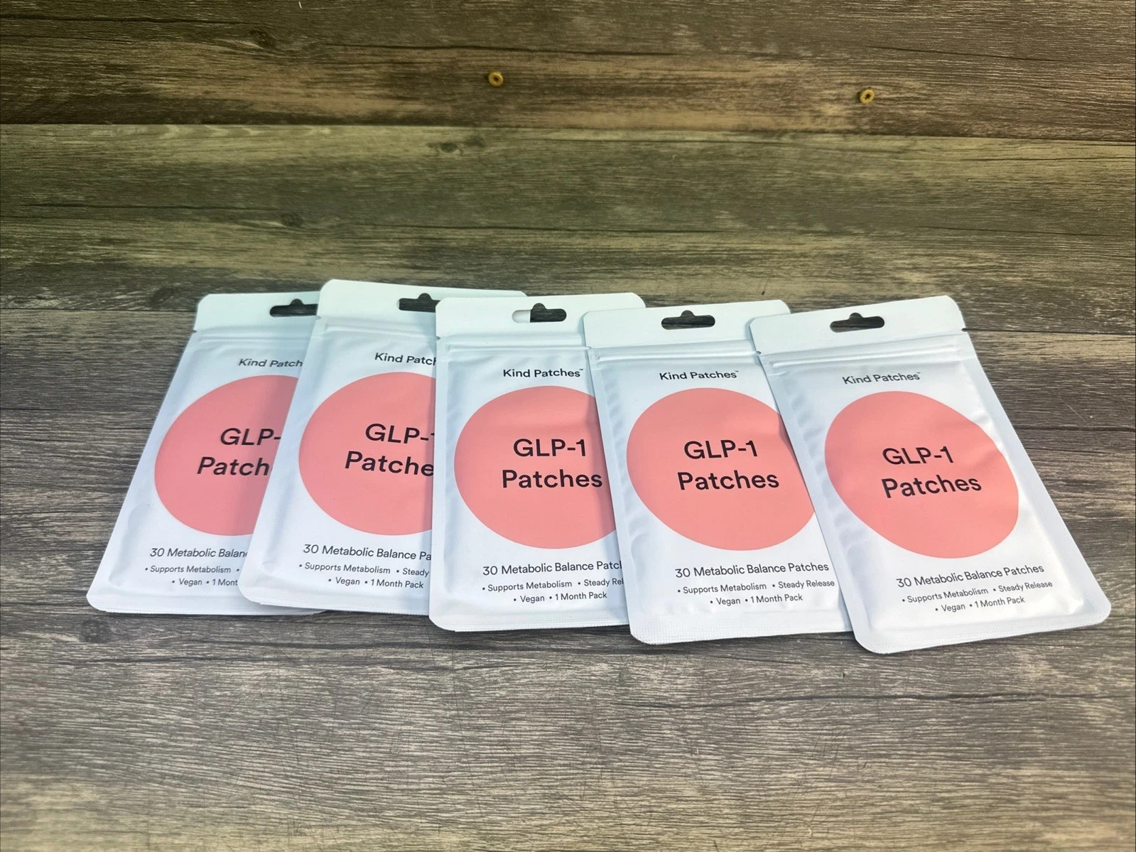 5 Packs Kind Patches Metabolic Balance Berberine Supplement 150 Count, Vegan