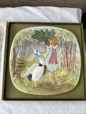 1979 Vintage First Edition Beswick Scenes from Beatrix Potter Collector Plate