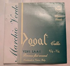 Dogal Cello 4/4 3/4 Bronze A String