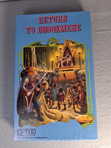 Dungeons and Dragons Return to Brookmere 200pc Jigsaw Puzzle TSR 1982 Complete - Picture 3 of 8