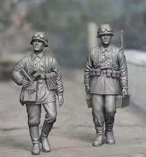 1/35 WW2 Military Soldiers Infantry RESIN FIGURE MODEL KIT Unassembled Unpainted