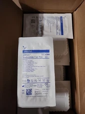 20pc Case Amsino Tracheostomy Care Tray Kits