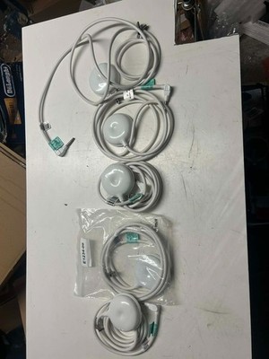 Lot of 5  Padcall Cord Conductor 13201b-10w E1234-08 Pneumatic Air Activated