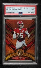 2019 Panini Gold Standard 71/99 Patrick Mahomes II #1 PSA 9 MINT