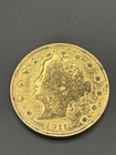 1911 24k Gold Plated Liberty Nickel US Coin. #1