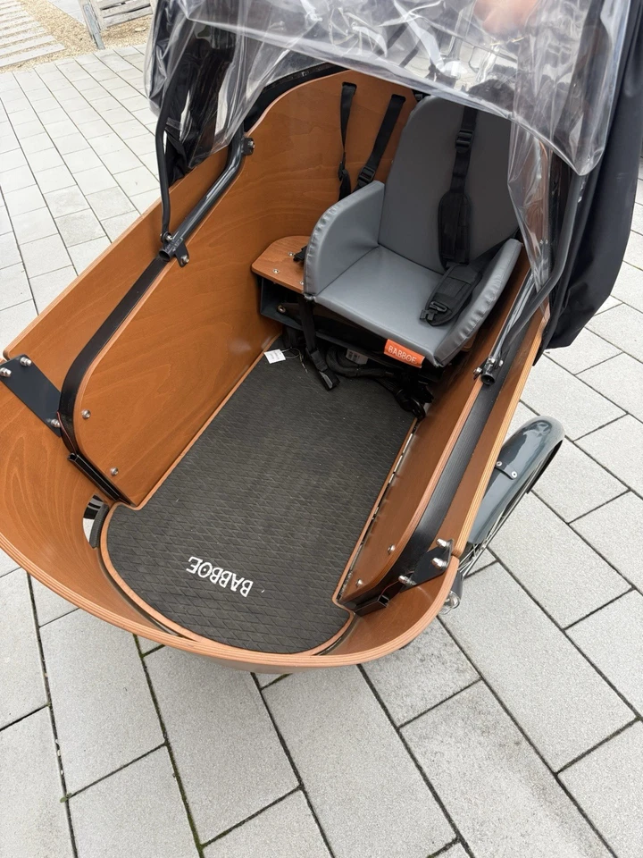 Babboe Carve Mountain E-Bike - Lastenrad ,wie Neu-  Nur 88 Km gefahren  - Bild 2 von 4