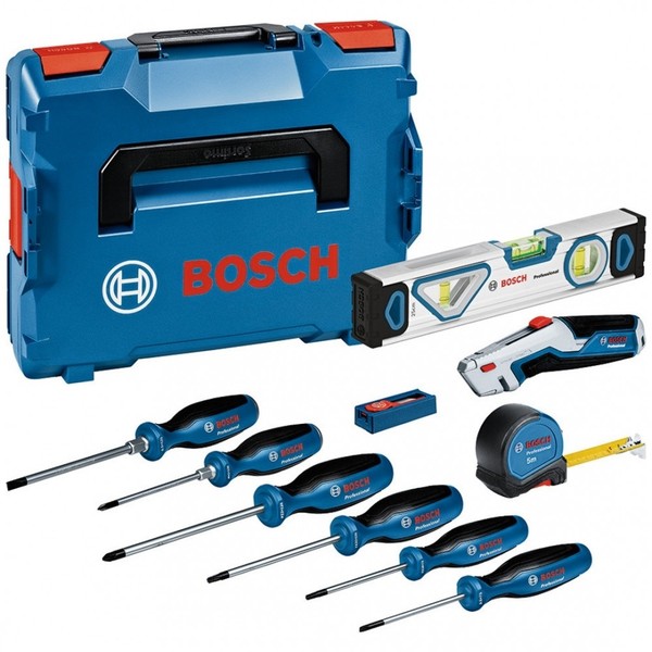 Bosch Combo Kit Set, 19-Tlg. Mit Schraubendrehern Und Handwerkzeugen-image