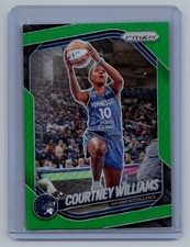 2025 Panini Prizm WNBA #69 Courtney Williams Green Prizms Minnesota Lynx