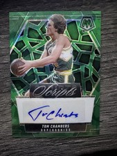 2024-25 Panini Mosaic - Scripts Tom Chambers #MS-TOM Green Ice Prizm (AU)