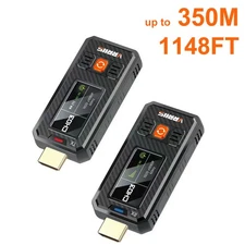 Meeting Share Wireless HDMI Extender Video Transmitter & Receiver Set Frequency