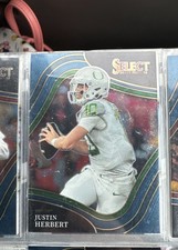 2022 Panini Select Draft Picks - Field Level Justin Herbert #135