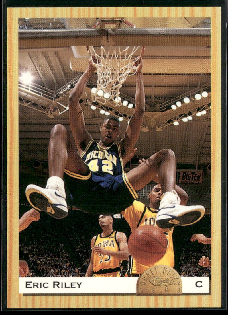 1993 Classic Draft Picks Eric Riley #61