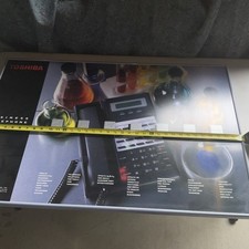 VINTAGE TOSHIBA BUSINESS TELEPHONE FRAME POSTER