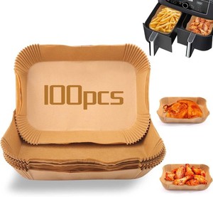Baking Paper Air fryer 100Pcs 2-Basket Airfryers DZ201 DZ401 FG551 Foodi Smart