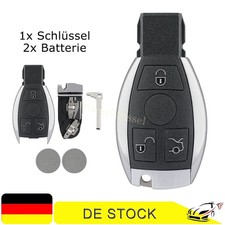 3 Tasten Schl&uuml;ssel Geh&auml;use F&uuml;r Mercedes Benz W203 W204 W211 W212 W220 + Batterie