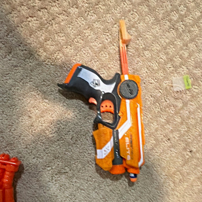 NERF Modulus IonFire Dart Blaster Toy Gun Orange/Gray 2016 MPN B1534 Ages 8+