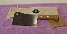 Messermeister Cleaver Meat Knife Made in Italy Stainless/wood handle 11.5" NEW