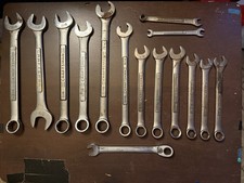 Craftsman 15pc Saemetric Mixed Steel Wrench Set Non-ratcheting Double End Craftsman 15pc Saemetric Mixed Steel Wrench Set Non-ratcheting Double End
