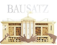 "LUXUS-INSEKTENHOTELS Bausatz \"Palast\" Bienenhaus Insektenhaus Bienenhotel Holz"