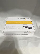 StarTech Thunderbolt 3 Dual 4K 60Hz Monitor Docking Station TB3DK2DHV 