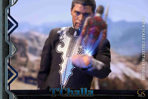 New 1/6 T'Challa Black Panther Wakanda King Action Figure 12inches Box Suit Doll - Picture 3 of 18