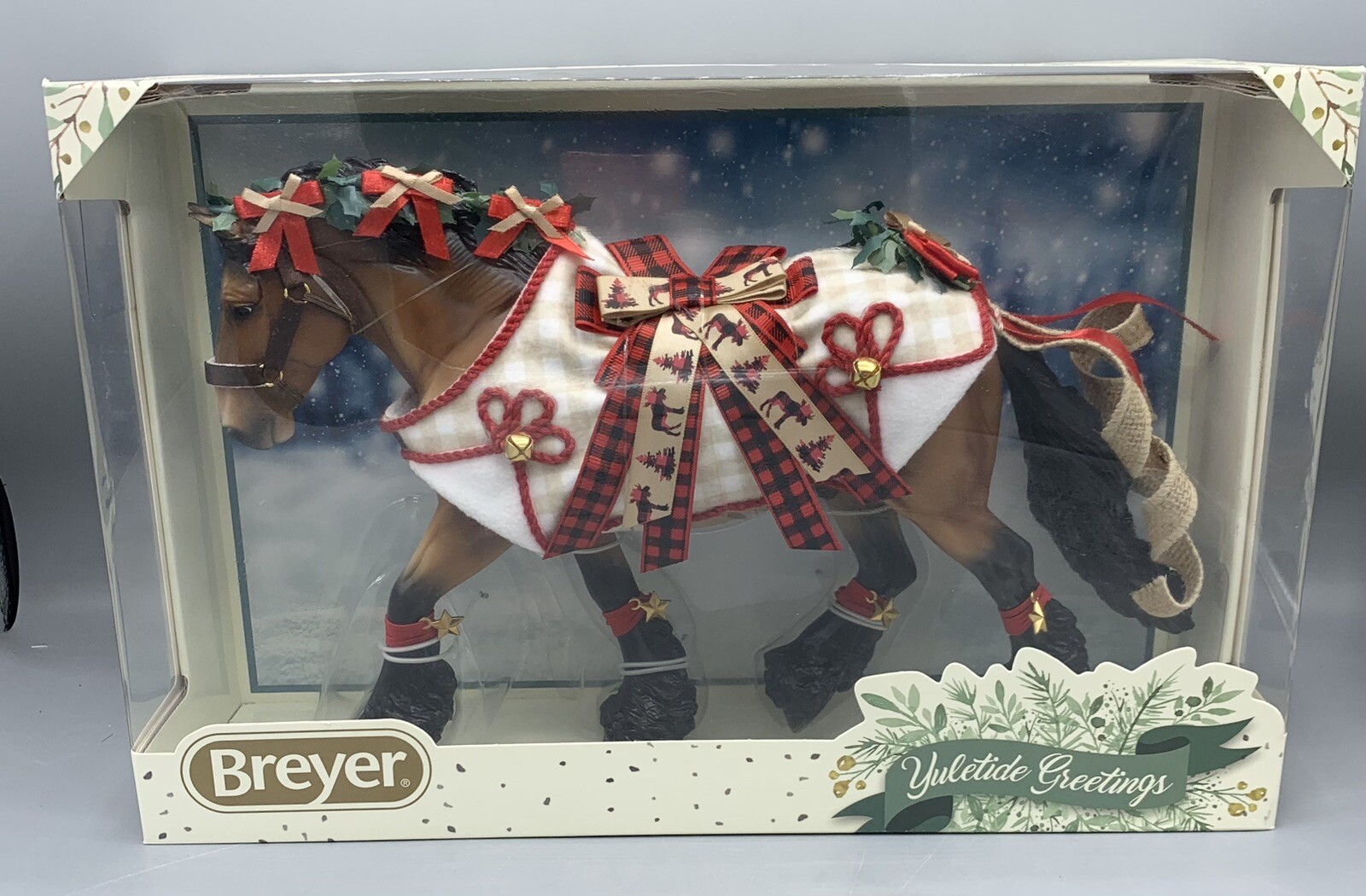 Breyer 700123 2020 Holiday Horse Yuletide Greetings NEW BOX WEAR