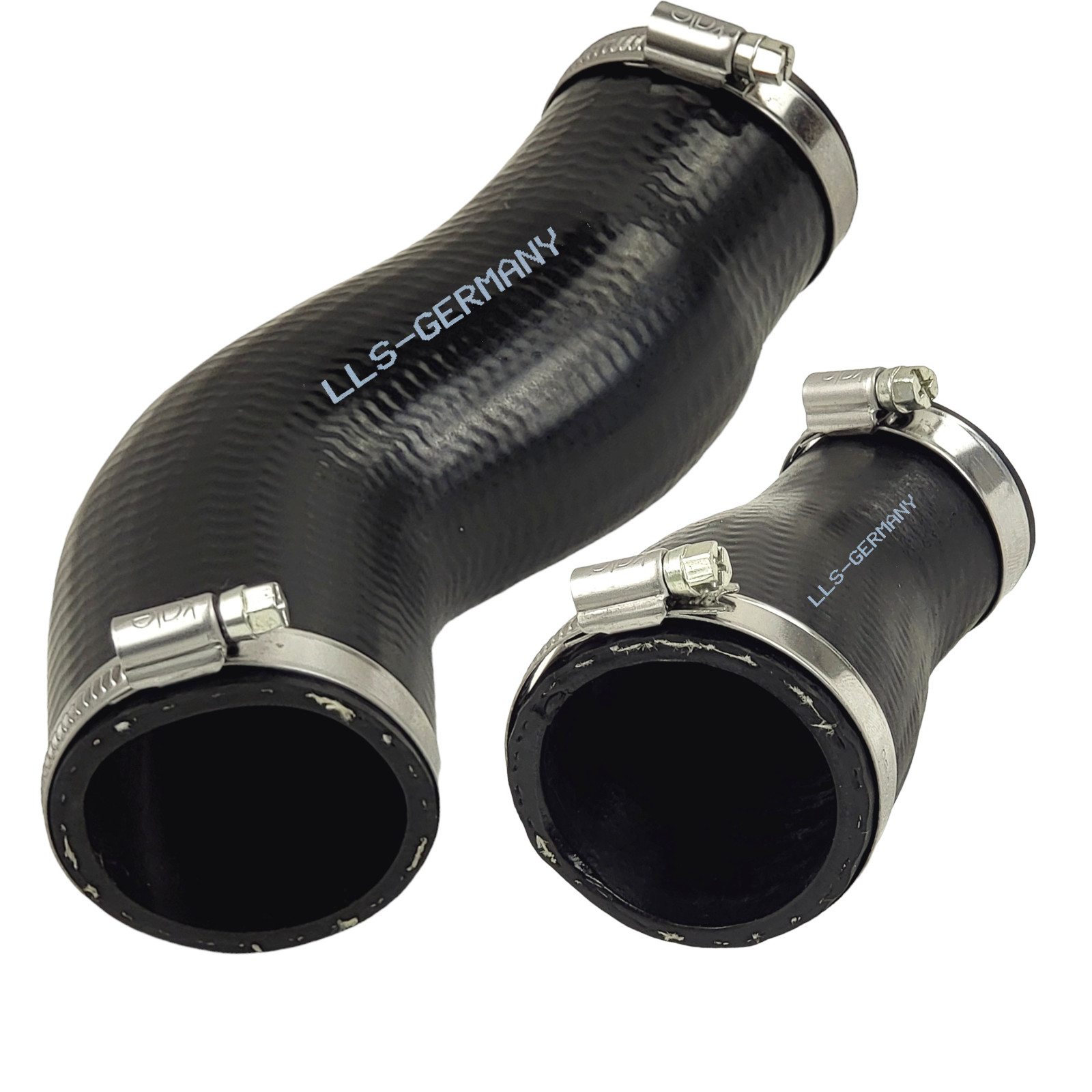 2x Turbo Hose Intercooler Hose for Citroen Jumper 2.2 HDI 0382LY