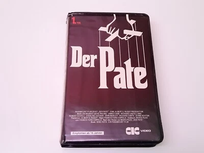 Der Pate 1972 VHS German PAL CIC Video Francis F Coppola Marlon Brando Al Pacino - Bild 1 von 4