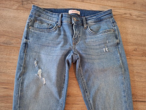 ONLY Coral Hüftjeans Risse Gr. 28/32 hellblau ***Neuw.*** - Bild 2 von 4