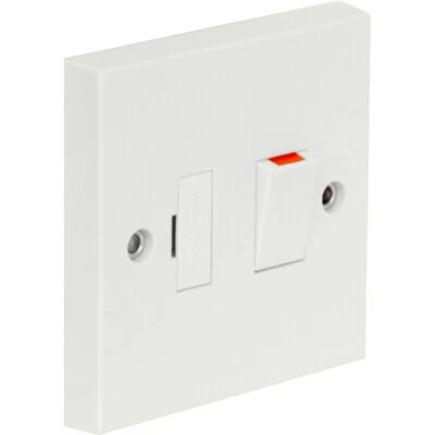 CED AXIOM 13A FUSED SPUR SWITCHED WITH NEON INDICATION IDEAL FOR HEATERS/BOILERS