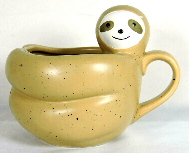 Urban Outfitters Home Sloth Cup Mug | eBay