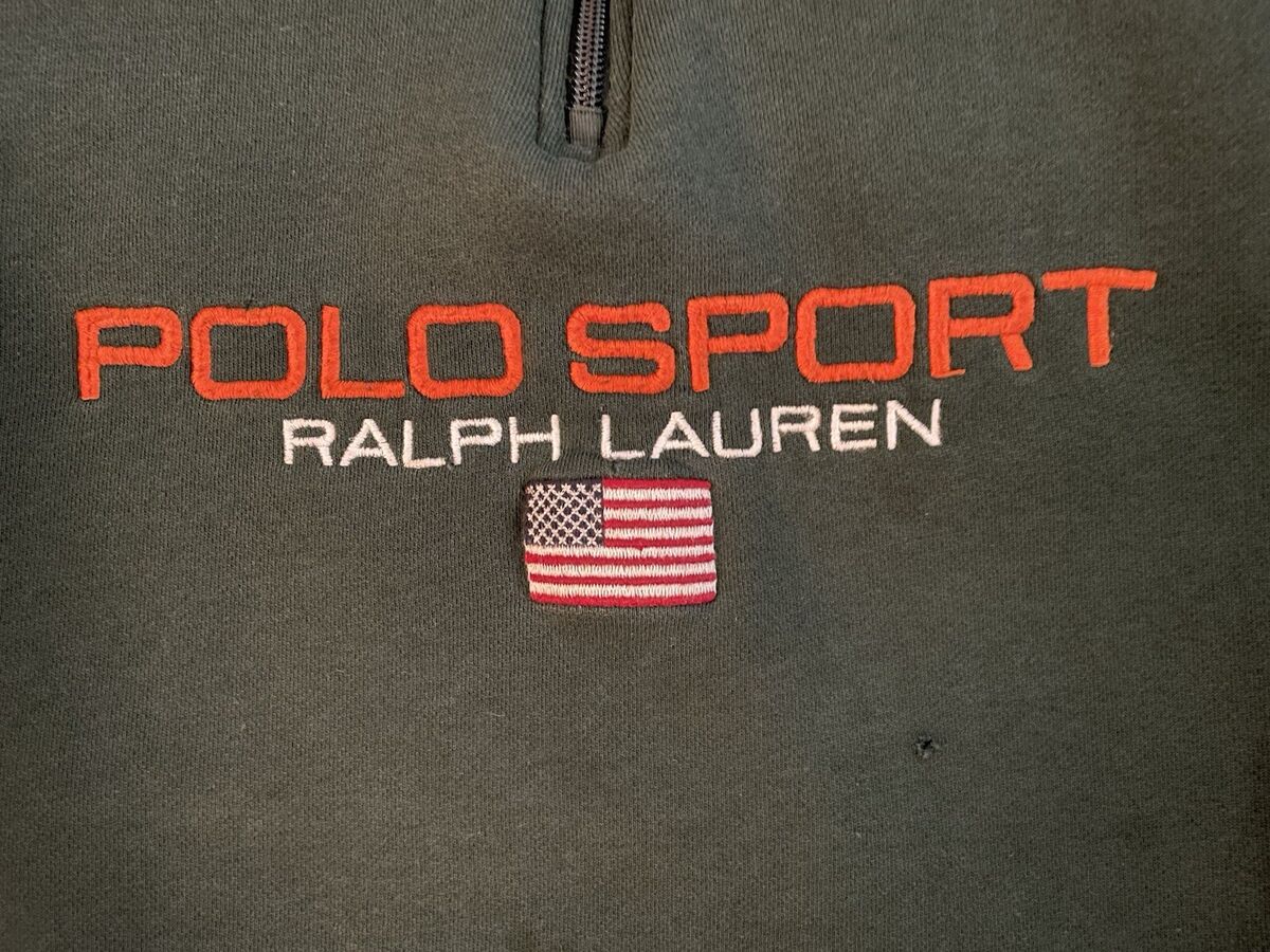 Vintage Ralph Lauren Polo Sport 1/4 Zip Pullover Sweatshirt Vintage Ralph Lauren Polo Sport 1/4 Zip Pullover Sweatshirt