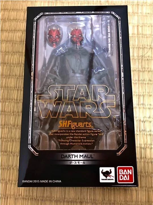 Figura de acción SH Figuarts Star Wars Episodio I Darth Maul de Japón "Excelente" Foto 2 de 4