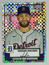Nomar Mazara 2021 Topps Chrome Platinum Anniversary - X-Fractors #477