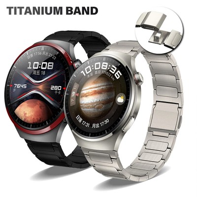 Titan Metall Armband für Huawei Watch 4 Pro Huawei GT 3 2 2e 2 Pro GT 4 46mm