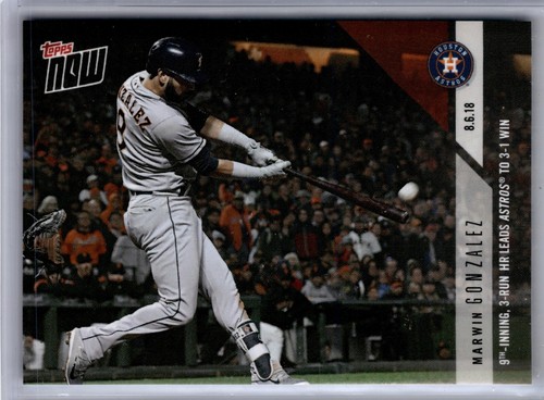2018 Topps Now 566 Marwin González