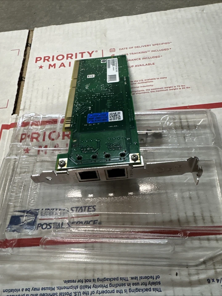 NUEVO Adaptador de red Intel PRO/1000 MT PCI/PCI-X de doble puerto para servidor PWLA8492MT Foto 4 de 4