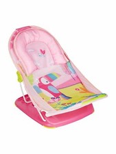 Newborn Baby Bather | Bath Chair (Anti Skid Compact, Pink)