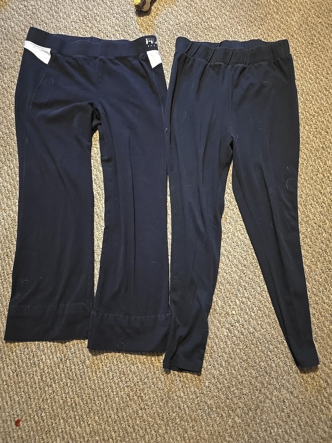 Leggings donna grandi 2 paia Fila e senza marchio