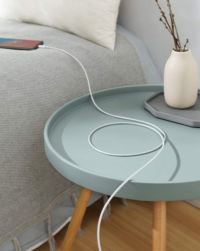 Chargeur Maison 20W PD Rapide Type-C 6ft Long Câble Alimentation Rapide pour Téléphones Portables - Photo 7 sur 7