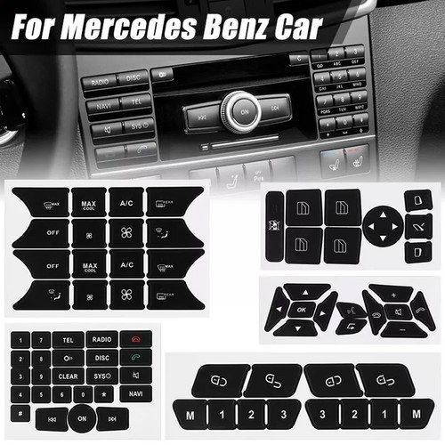 For Mercedes-Benz C200 C250 C300 CLA200 Button Repair Kit Window Switch StickeZy - Foto 13 di 15