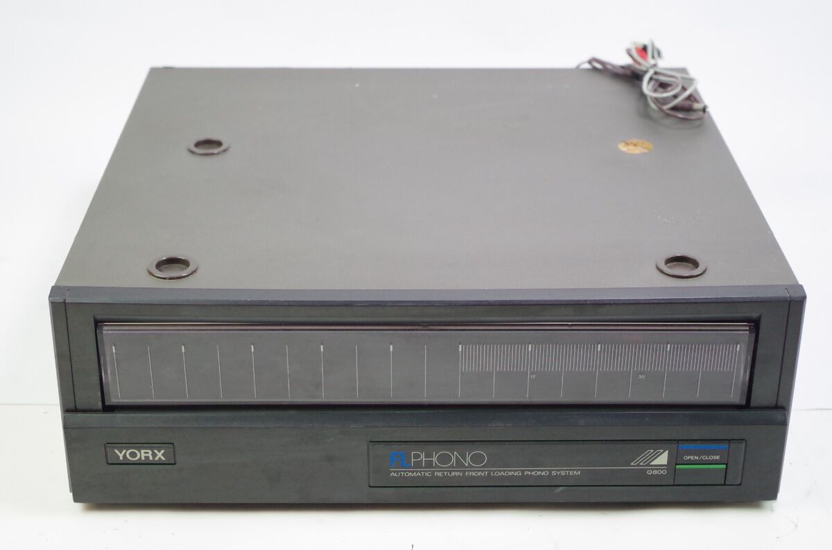 Rare YORX Q800 FLPHONO Auto Return Front Loading Stereo